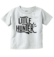 Little Hunter Gun Infant Toddler T Shirt-Direct To Garment Print-Brisco Baby