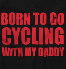 Cycling With Daddy Baby Polka Dot Skirt Dress-Direct To Garment Print-Brisco Baby