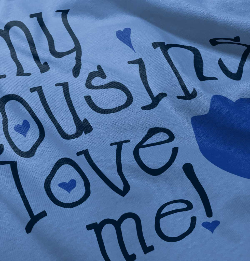 Cousins Love Me Toddler Baseball-Direct To Garment Print-Brisco Baby