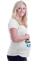 Double Touble Maternity T-Shirt-Direct To Garment Print-Brisco Baby