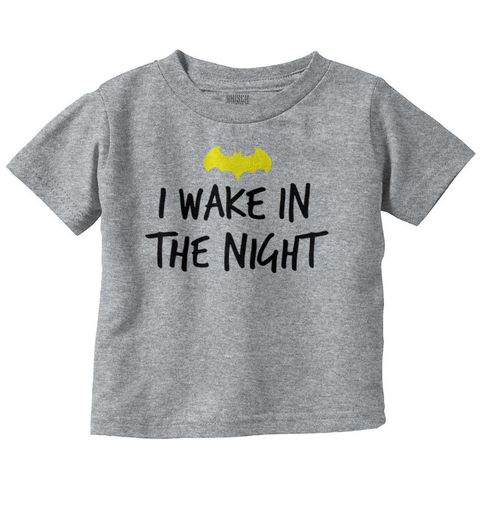 Wake In Night Infant Toddler T Shirt-Direct To Garment Print-Brisco Baby