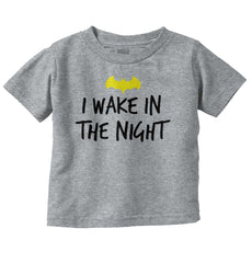 Wake In Night Infant Toddler T Shirt-Direct To Garment Print-Brisco Baby