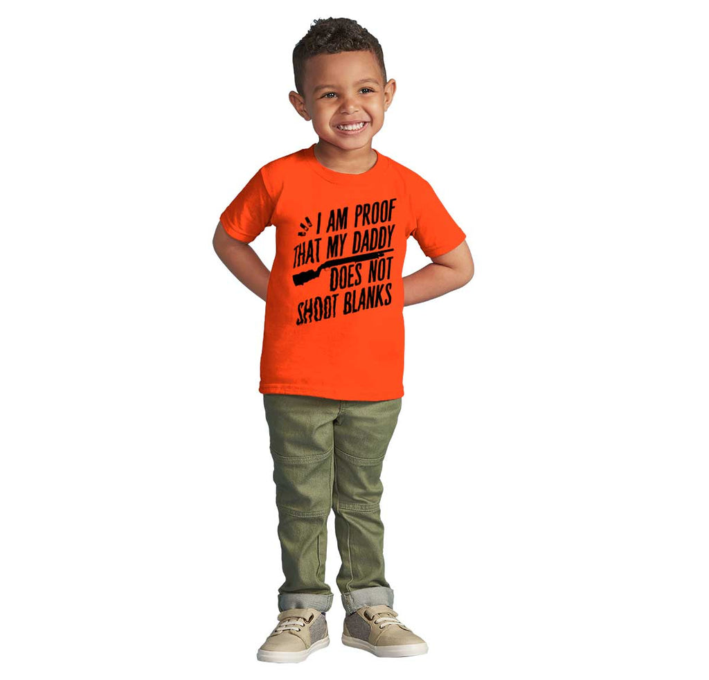 Proof Daddy Shoots Infant Toddler T Shirt-Direct To Garment Print-Brisco Baby