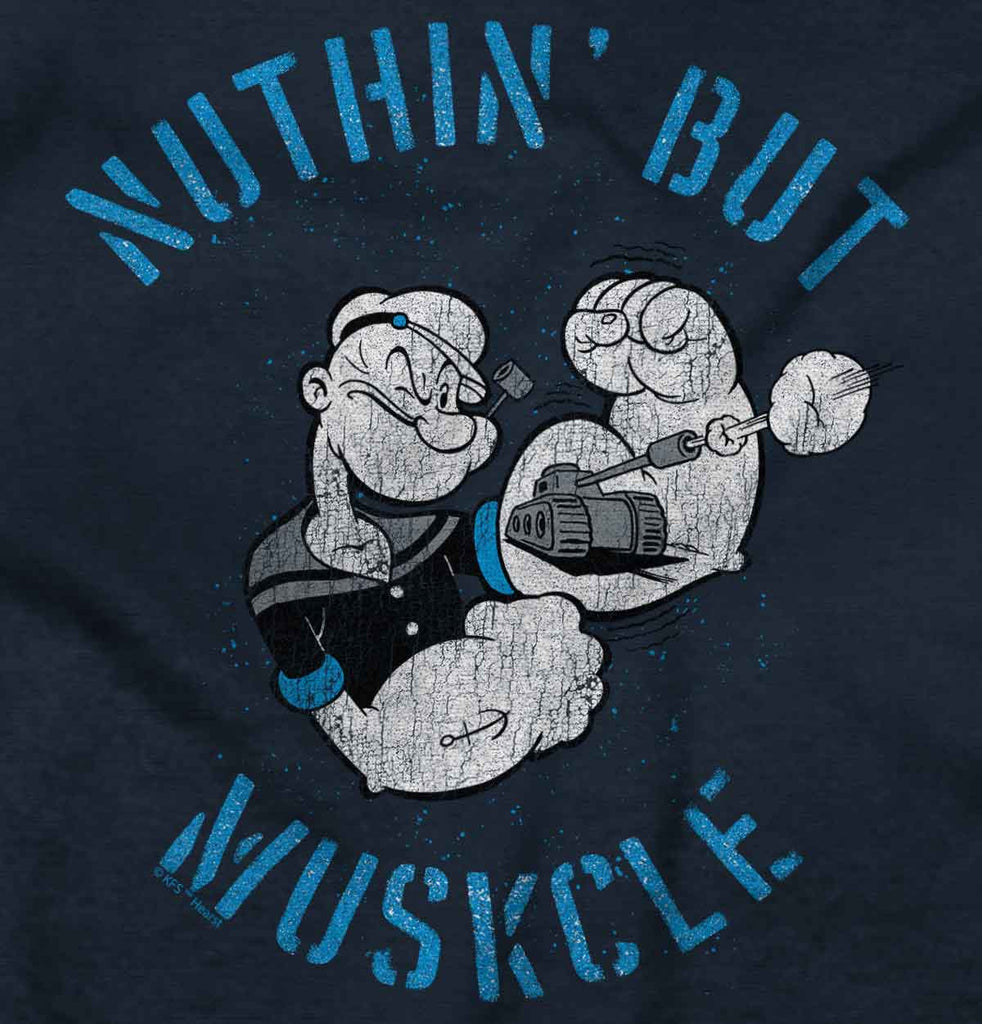 Nothing But Muscle Infant Toddler T Shirt-Direct To Garment Print-Brisco Baby
