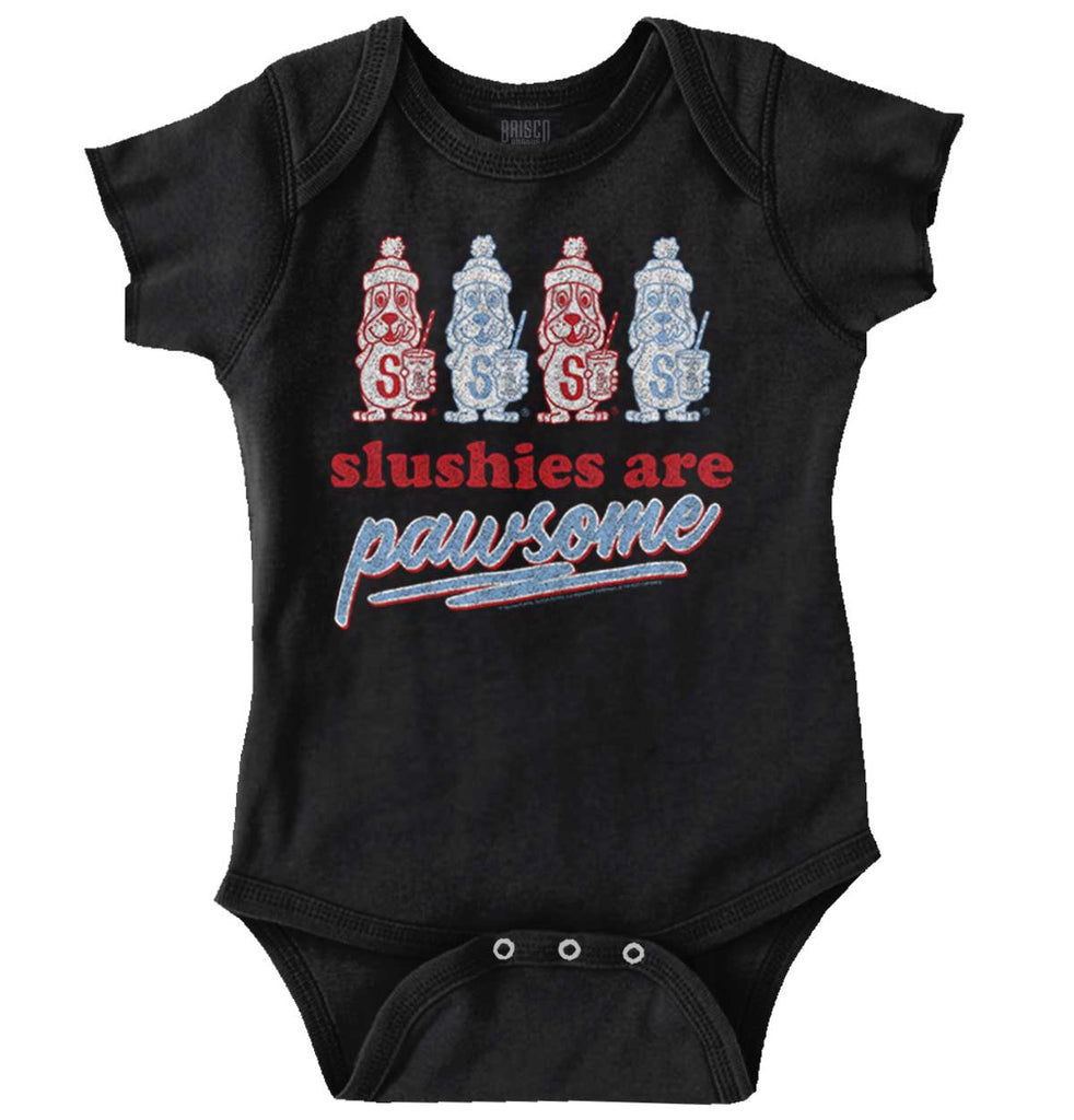 Pawsome Romper Bodysuit-Direct To Garment Print-Brisco Baby