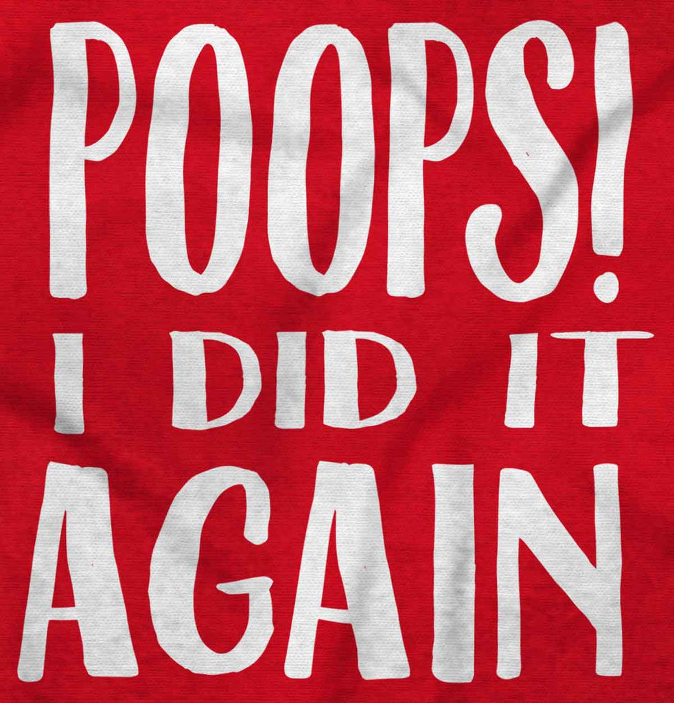 Poops I Did It Again Baby Polka Dot Skirt Dress-Direct To Garment Print-Brisco Baby