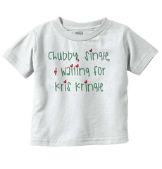 Waiting For Kris Kringle Infant Toddler T Shirt-Direct To Garment Print-Brisco Baby