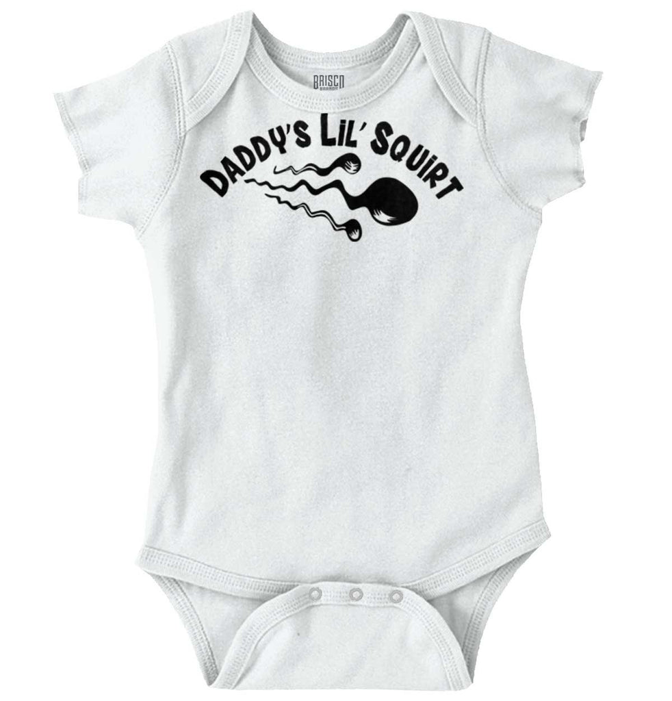Lil Squirt Romper Bodysuit-Direct To Garment Print-Brisco Baby