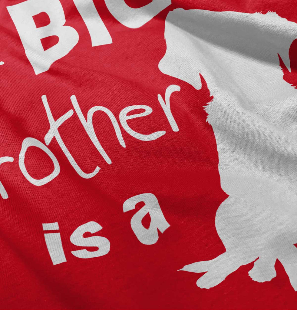 Brother is a Dog Baby Polka Dot Skirt Dress-Direct To Garment Print-Brisco Baby