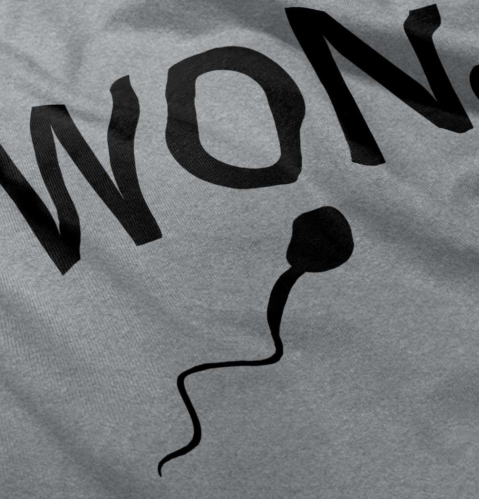 Won The Race Infant Toddler T Shirt-Direct To Garment Print-Brisco Baby