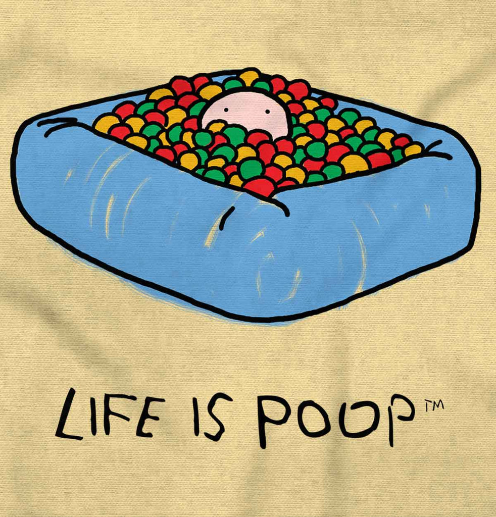 Ball Pit Romper Bodysuit-Direct To Garment Print-Brisco Baby