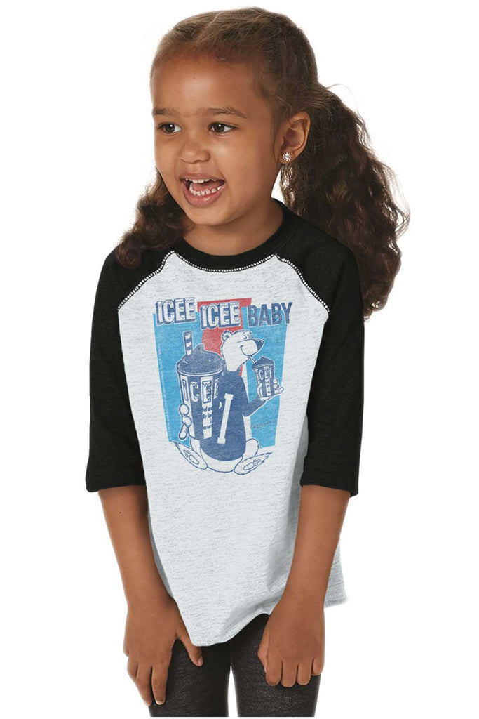 Polar Icee Baby Toddler Baseball-Direct To Garment Print-Brisco Baby