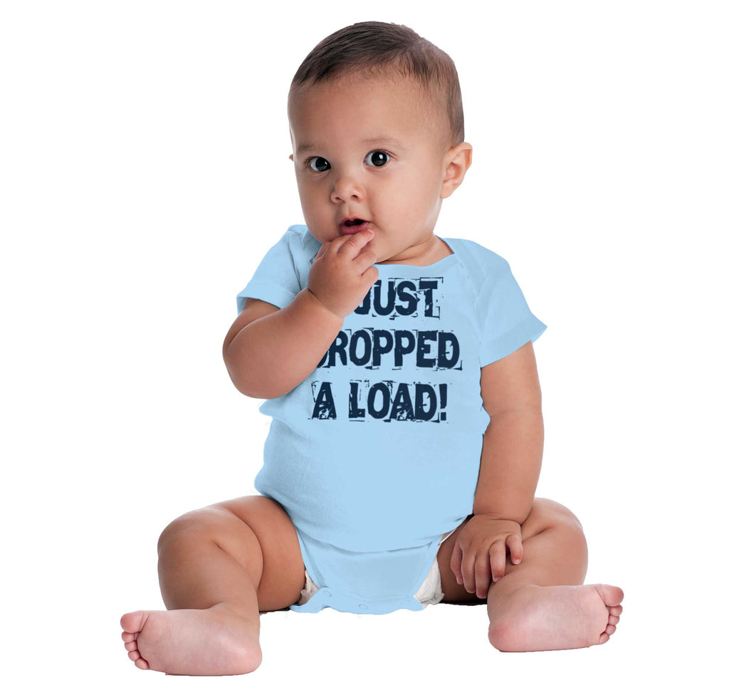 Dropped Load Romper Bodysuit-Direct To Garment Print-Brisco Baby