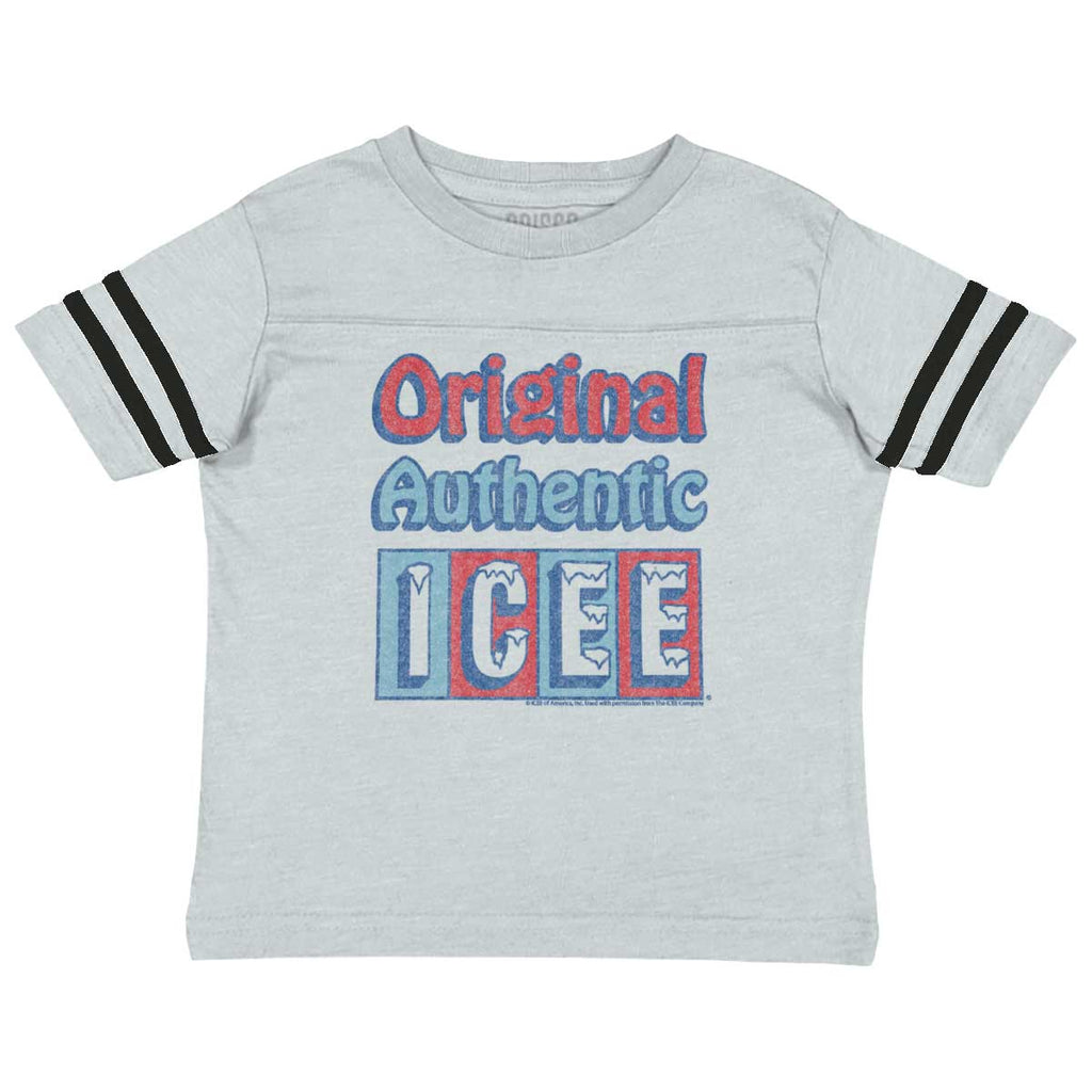 Original Authentic Toddler Football Jersey Tee-Direct To Garment Print-Brisco Baby