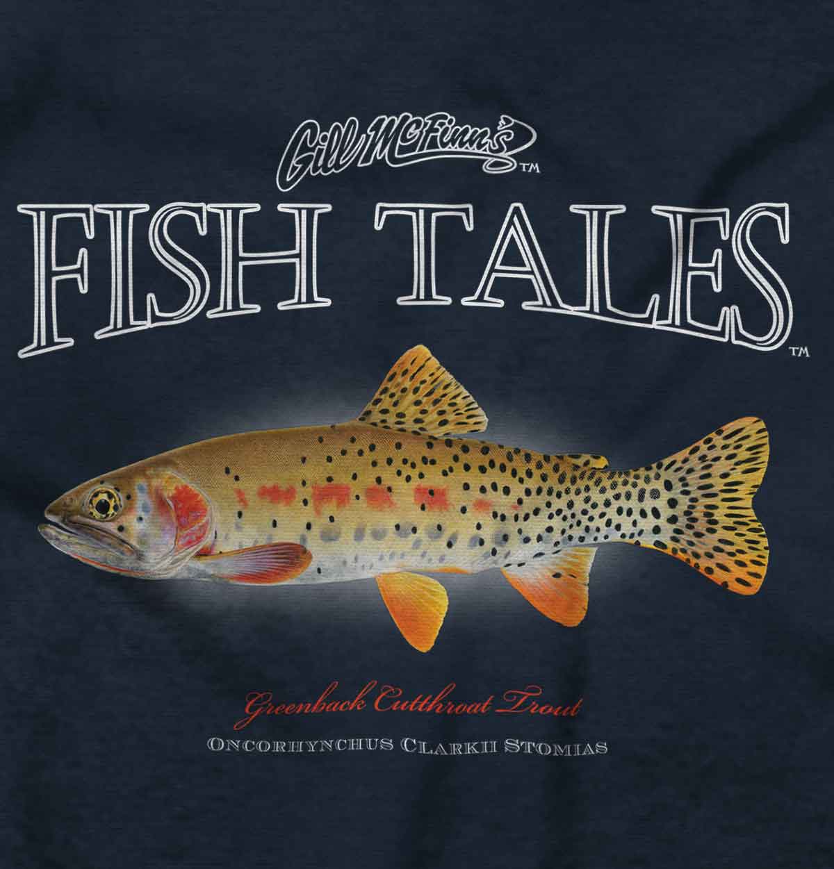  Cutthroat Trout T-shirt for Fishing Junkies : Clothing