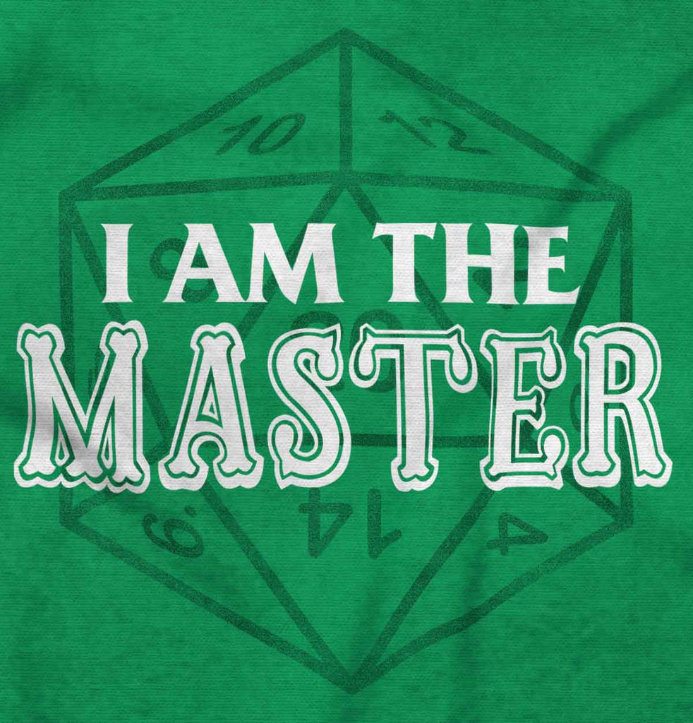 I Am The Master Dungeons Gamer Romper Bodysuit-Direct To Garment Print-Brisco Baby