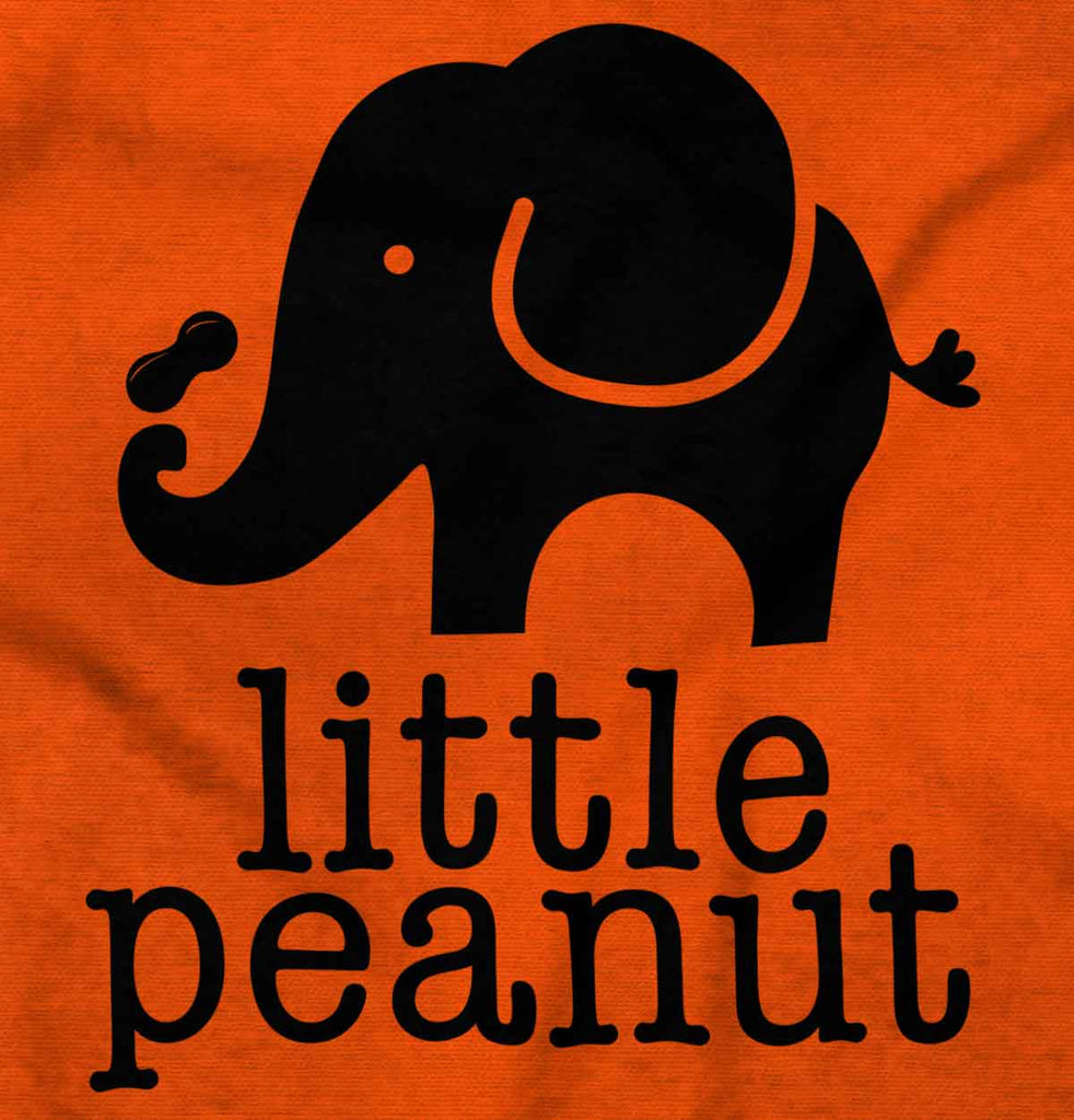 Elephant Peanut Romper Bodysuit-Direct To Garment Print-Brisco Baby