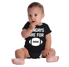 Sundays for Football Romper Bodysuit-Direct To Garment Print-Brisco Baby