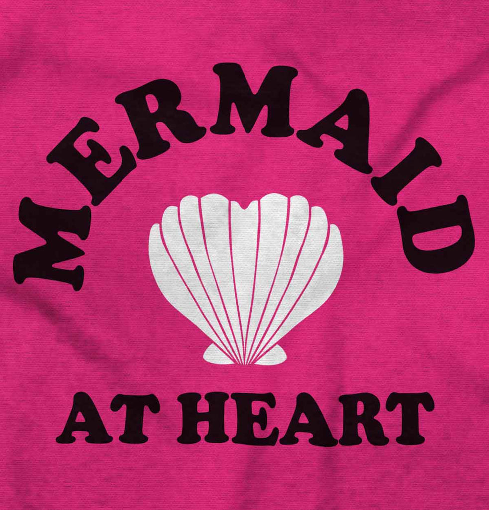Mermaid At Heart Infant Toddler T Shirt-Direct To Garment Print-Brisco Baby