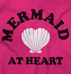 Mermaid At Heart Infant Toddler T Shirt-Direct To Garment Print-Brisco Baby