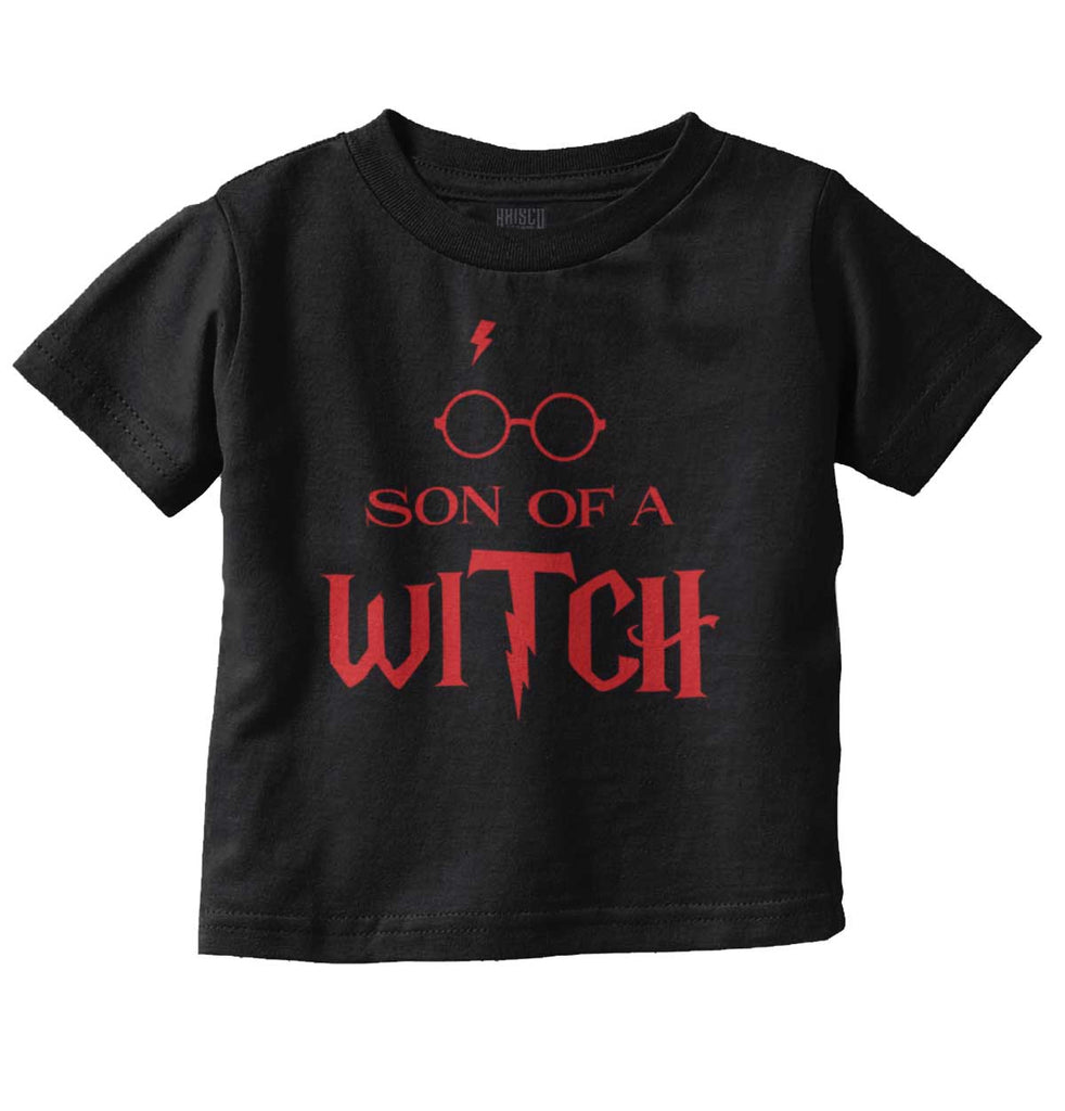 Son Of A Witch Infant Toddler T Shirt-Direct To Garment Print-Brisco Baby
