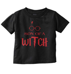 Son Of A Witch Infant Toddler T Shirt-Direct To Garment Print-Brisco Baby