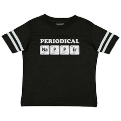Nap Periodically Toddler Football Jersey Tee-Direct To Garment Print-Brisco Baby