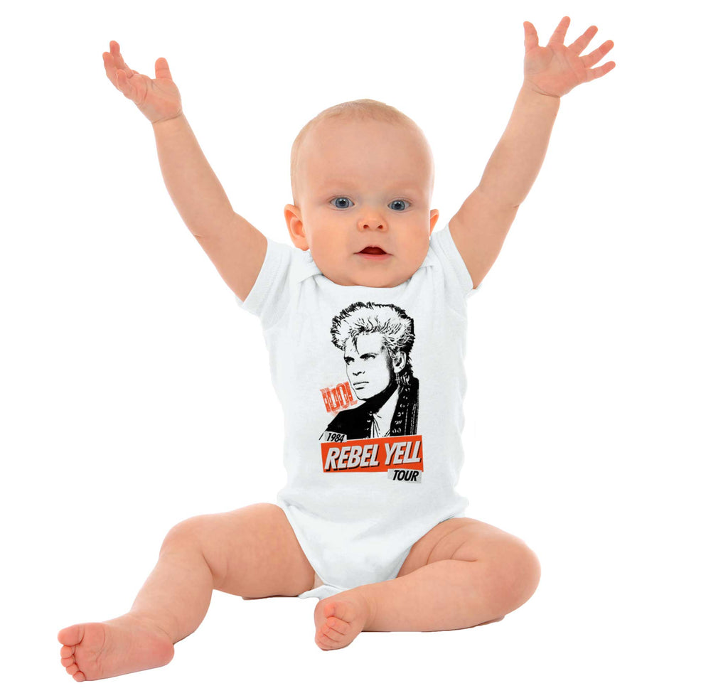 Vintage Concert Romper Bodysuit-Direct To Garment Print-Brisco Baby