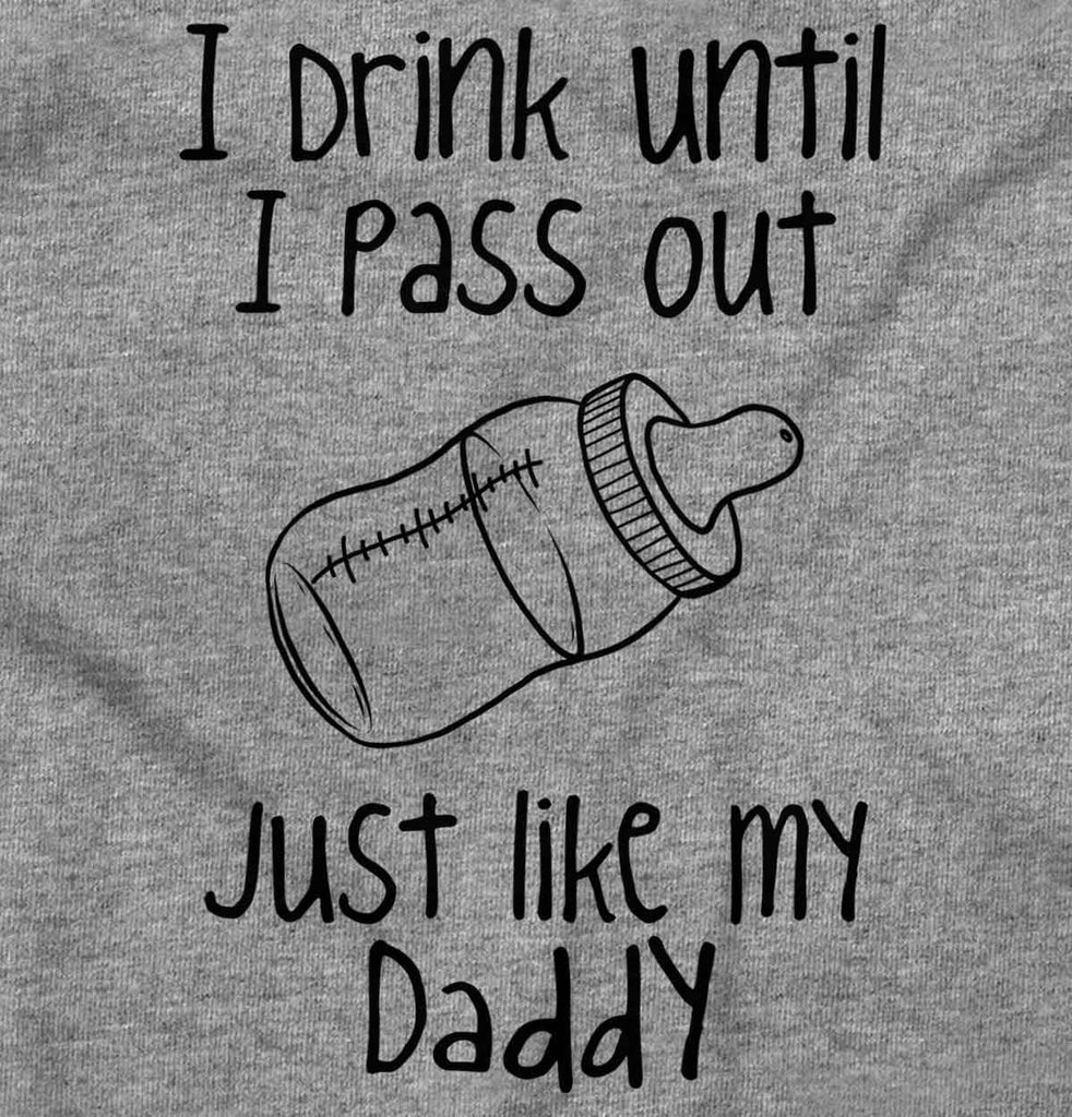 Like My Daddy Infant Toddler T Shirt-Direct To Garment Print-Brisco Baby