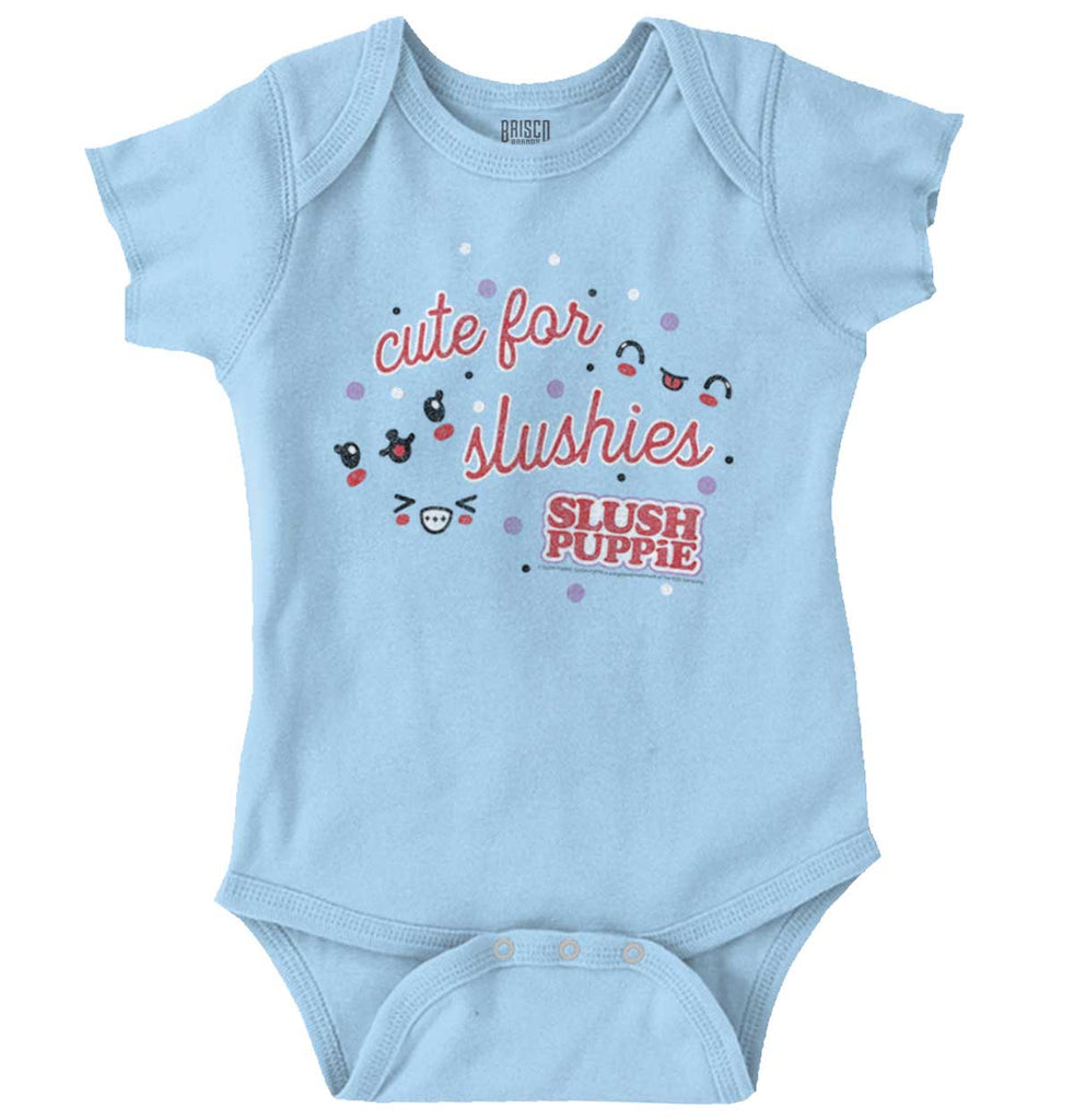 Cute For Slushies Romper Bodysuit-Direct To Garment Print-Brisco Baby
