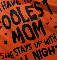 Coolest Mom Romper Bodysuit-Direct To Garment Print-Brisco Baby