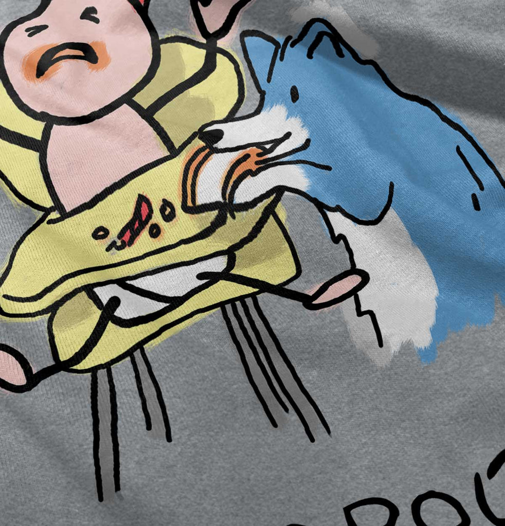 Dog Baby Food Romper Bodysuit-Direct To Garment Print-Brisco Baby