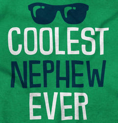 Coolest Nephew Ever Romper Bodysuit-Direct To Garment Print-Brisco Baby