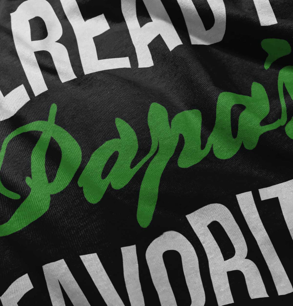 Already Papa's Favorite Romper Bodysuit-Direct To Garment Print-Brisco Baby