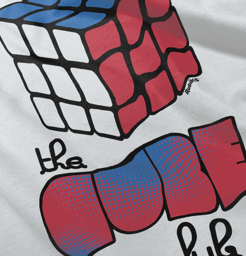 Rubik's Cube Club Romper Bodysuit-Direct To Garment Print-Brisco Baby