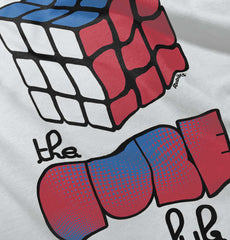 Rubik's Cube Club Infant Toddler T Shirt-Direct To Garment Print-Brisco Baby