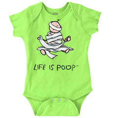 Baby Toilet Paper Romper-Direct To Garment Print-Brisco Baby
