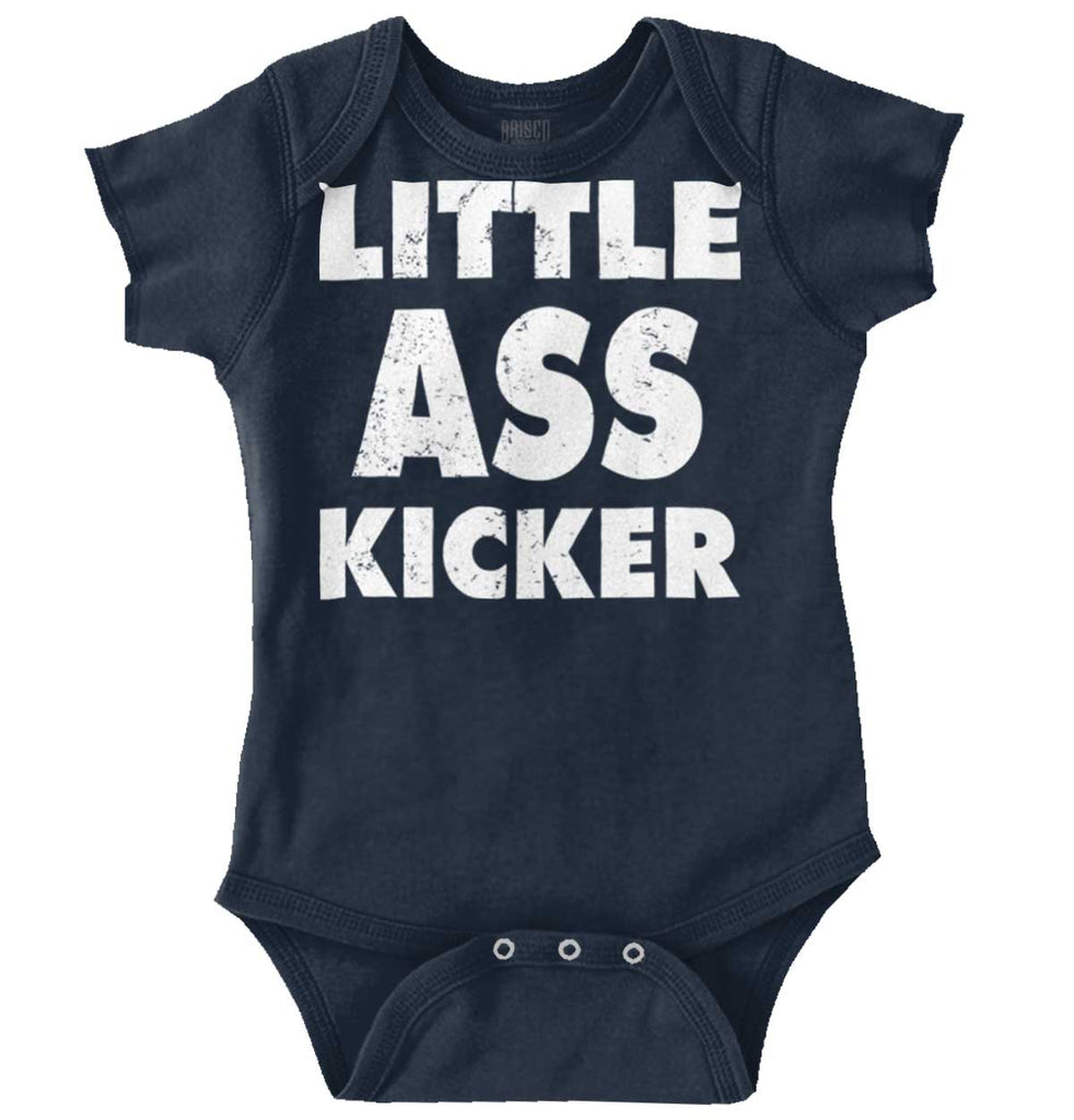Ass Kicker Romper Bodysuit-Direct To Garment Print-Brisco Baby