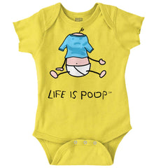Small Shirt Romper Bodysuit-Direct To Garment Print-Brisco Baby
