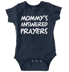Mommy's Answered Prayer Romper Bodysuit-Direct To Garment Print-Brisco Baby