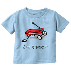Broken Wagon Infant Toddler T Shirt-Direct To Garment Print-Brisco Baby
