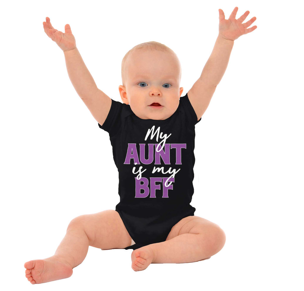 Aunt BFF Romper Bodysuit-Direct To Garment Print-Brisco Baby