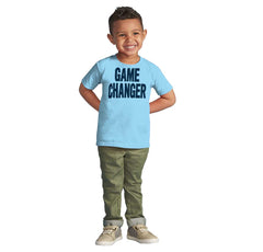 Game Changer Infant Toddler T Shirt-Direct To Garment Print-Brisco Baby