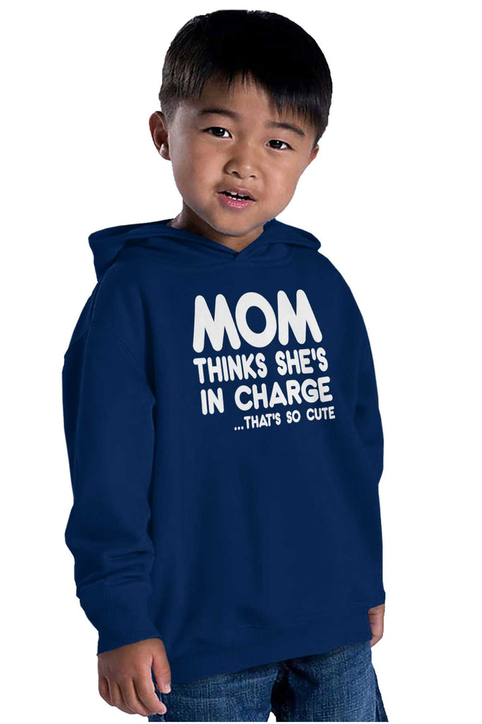 In Charge Toddler Pullover Hoodie-Direct To Garment Print-Brisco Baby