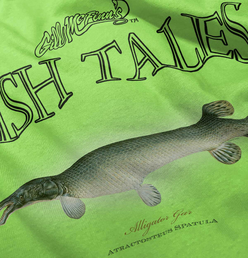 Alligator Gar Infant Toddler T Shirt-Direct To Garment Print-Brisco Baby