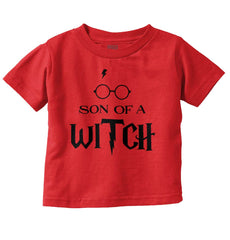 Son Of A Witch Infant Toddler T Shirt-Direct To Garment Print-Brisco Baby