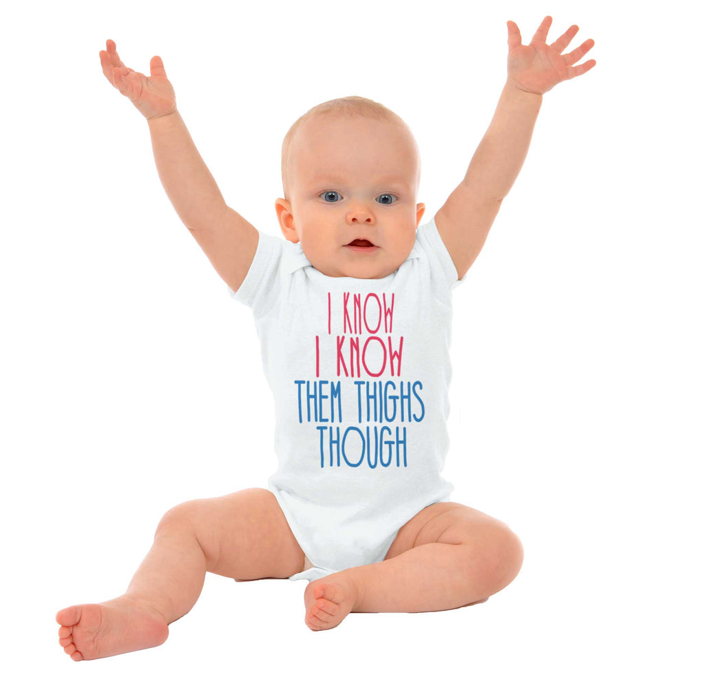 Thighs Though Romper Bodysuit-Direct To Garment Print-Brisco Baby