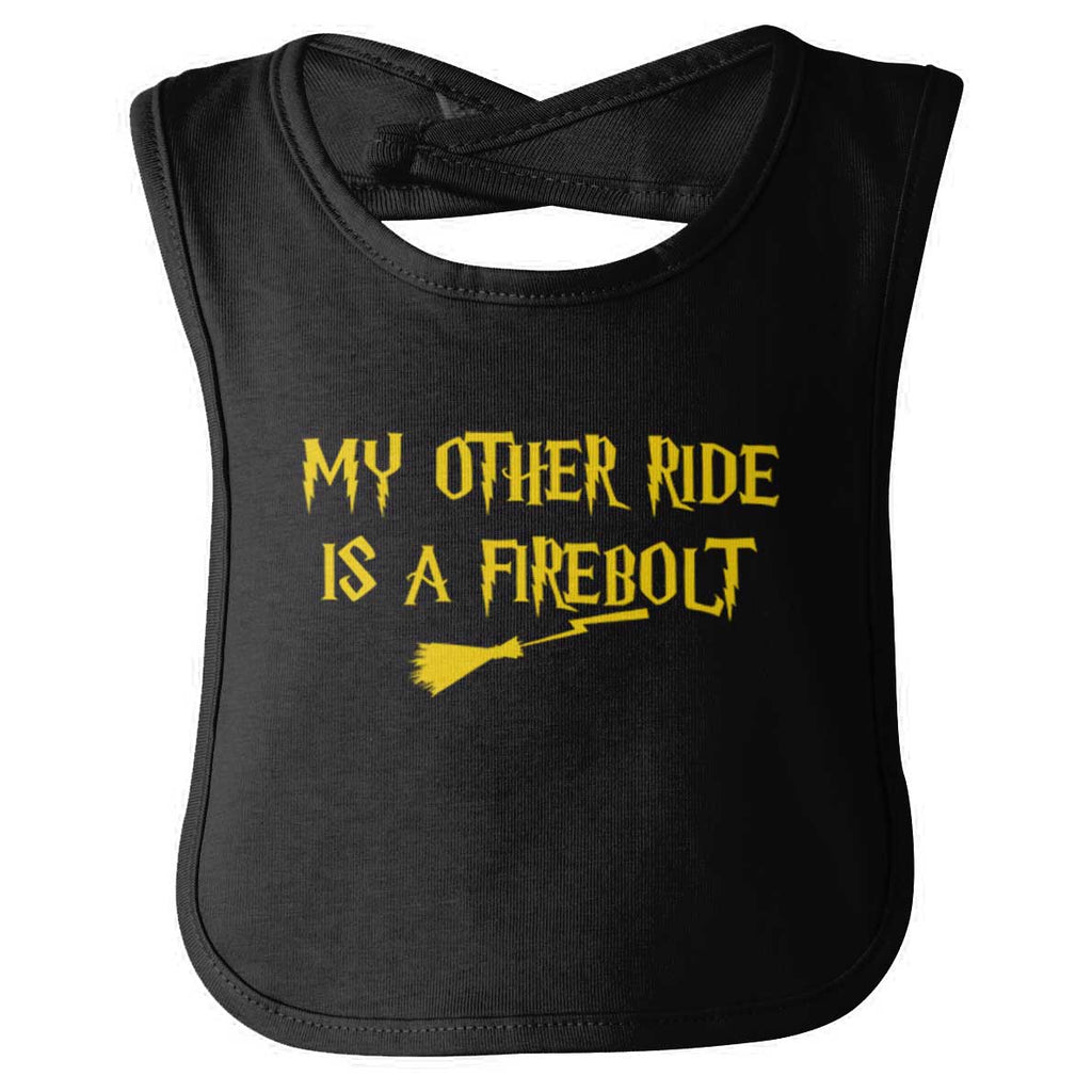 Other Ride Firebolt Infant Baby Bib-Direct To Garment Print-Brisco Baby