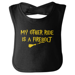 Other Ride Firebolt Infant Baby Bib-Direct To Garment Print-Brisco Baby