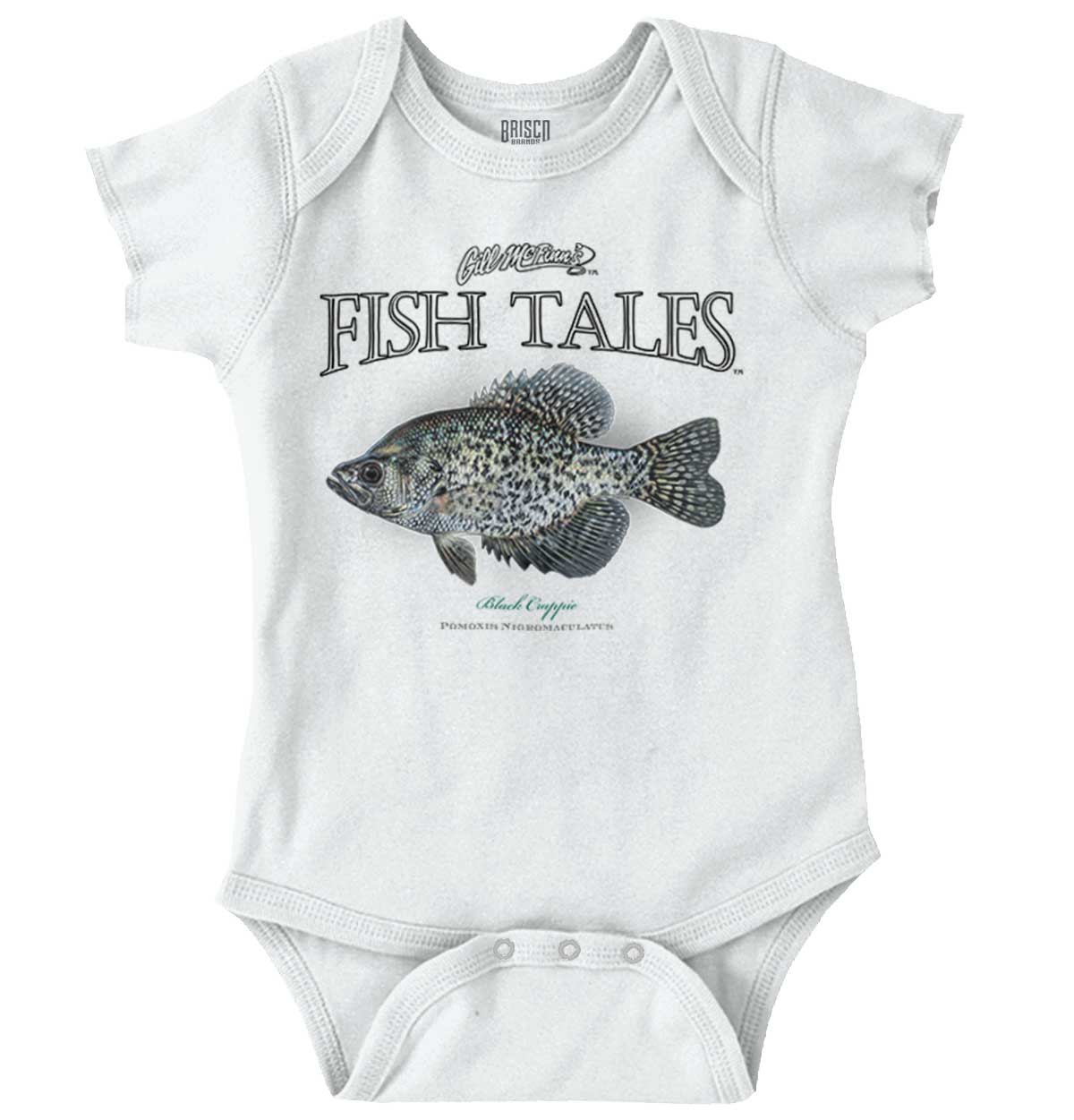 Black Crappie Fishing Toddler T-Shirt